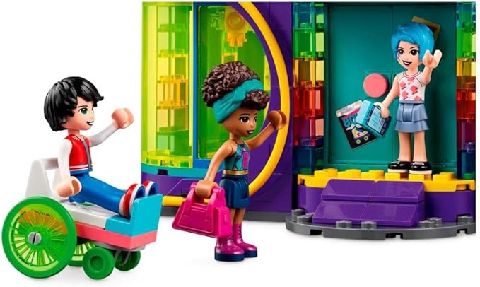 LEGO® Friends Roller Disco Arcade 41708 Building;Comes with a Toy Boat and Lots of Boat Accessories