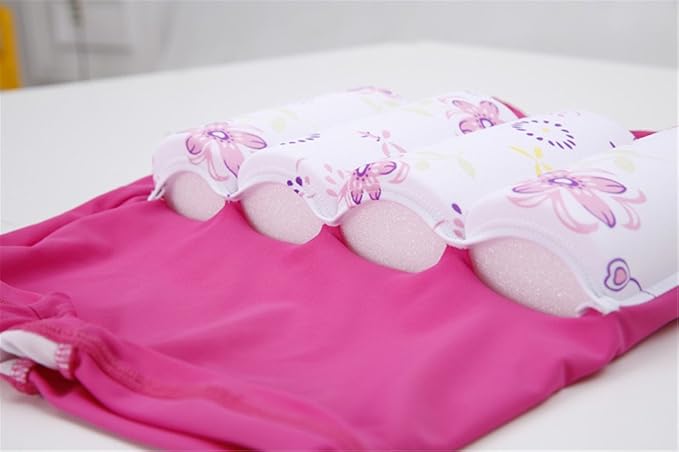 Baby Kids Floatation Suit Float One-Piece Swimwear Buoyancy for Girls Boys 1-8Years