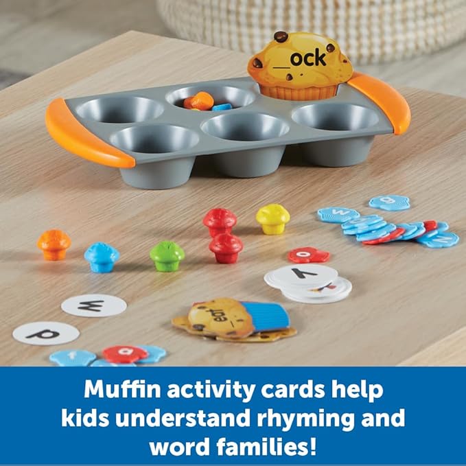 Learning Resources Mini Muffin Phonics Activity Set