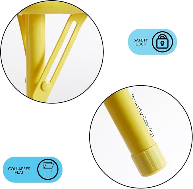 Idea Nuova Bluey 3 Piece Children's Activity Square Table and 2 Folding Chairs Set, Ages 3+