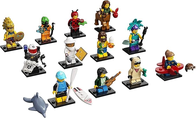 LEGO Minifigures Series 21 71029 Limited Edition Collectible Building Kit, New 2021 (1 of 12 to Collect)