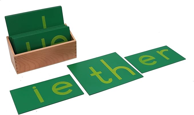 Adena Montessori Lower Case Double Sandpaper Letters