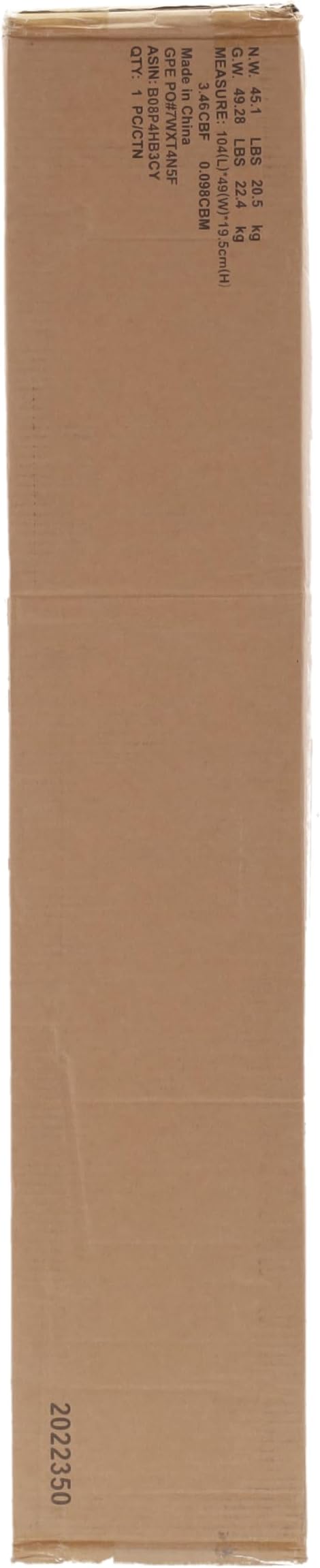 Amazon Basics Kids Upright Wooden Kitchen Toy Playset with Stove, Oven, Sink, Fridge and Accessories, for Toddlers, Preschoolers, Children Age 3+ Years, White & Gray, 39"L x 11.8"W x 39'H'