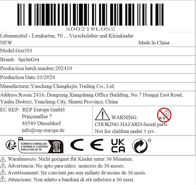 Food Flashcards, 50 Double-Sided Cards, Veggies, Fruits, Snacks, Desserts, Grain Cards Educational Learning Tools for Preschool and Toddlers Learning (2 Reclosable Rings Attached)