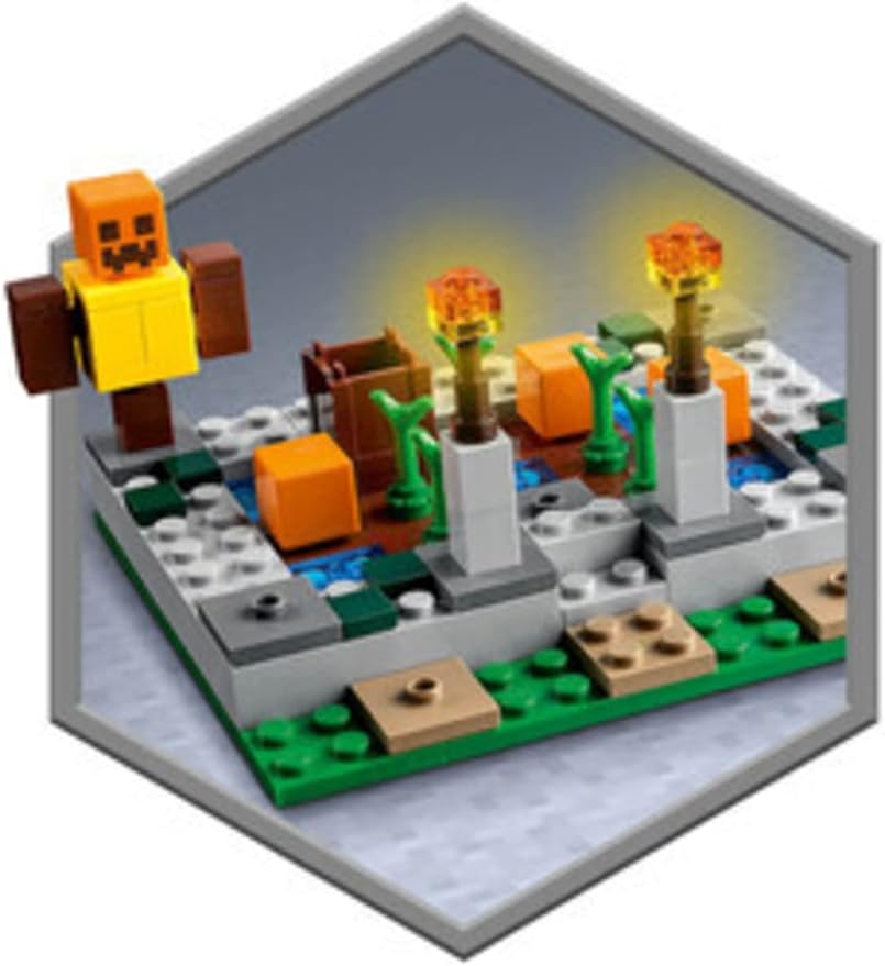 LEGO® Minecraft® The Abandoned Village 21190 Building Kit; Deserted Zombie Playset