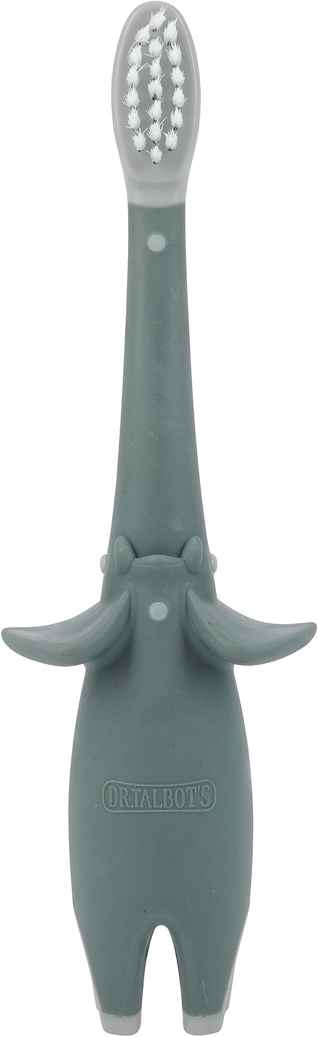 Dr. Talbot's Toddler Training Toothbrush - Soft Toddler Toothbrush for Kids - 6+ Months - Elephant