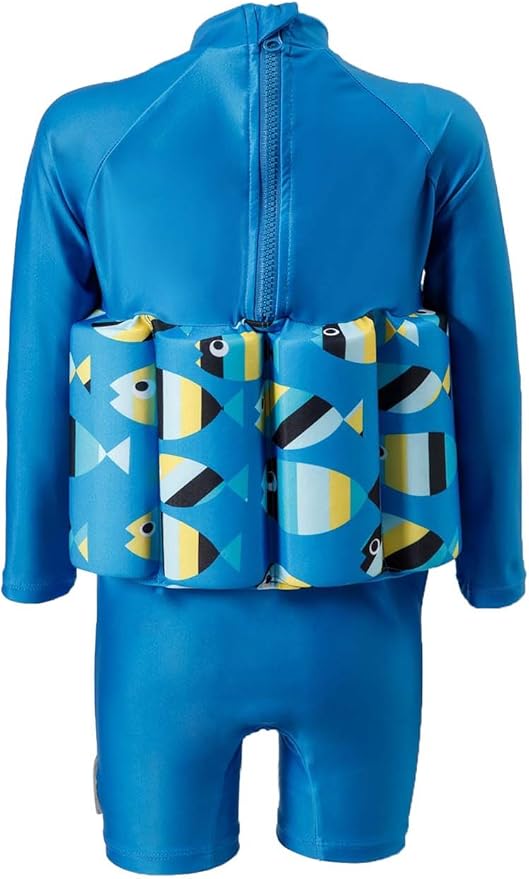 Baby Kids Floatation Suit Float One-Piece Swimwear Buoyancy for Girls Boys 1-8Years