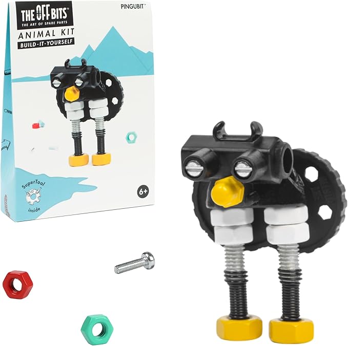 Stem Building Toys, Educational Build Your Own Robot Toy for Kids Age 6 7 8 9+ Year Old Boys and Girls, Animal Stem Toys Engineering Kit, Construction Toys Steam Gift - Penguin