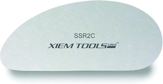 Xiem Tools Stainless Steel Clay Rib for Ceramics and Pottery (Rib 2C)
