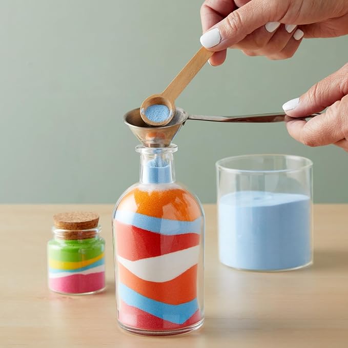 Bright Creations 12 Pack Colored Sand for Crafts, 1.1 lb Bags, Art Refill Kit, DIY Wedding Decorations, Vase Filler, Succulent Terrariums (12 Colors, 13.1 lb Total)