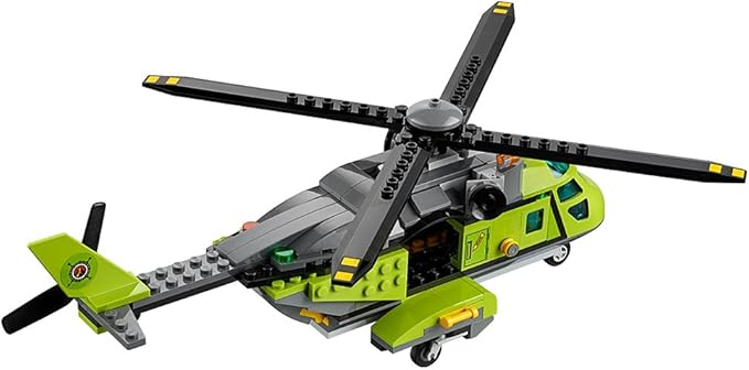 LEGO City Volcano Explorers 60123 Volcano Supply Helicopter Building Kit (330 Piece)