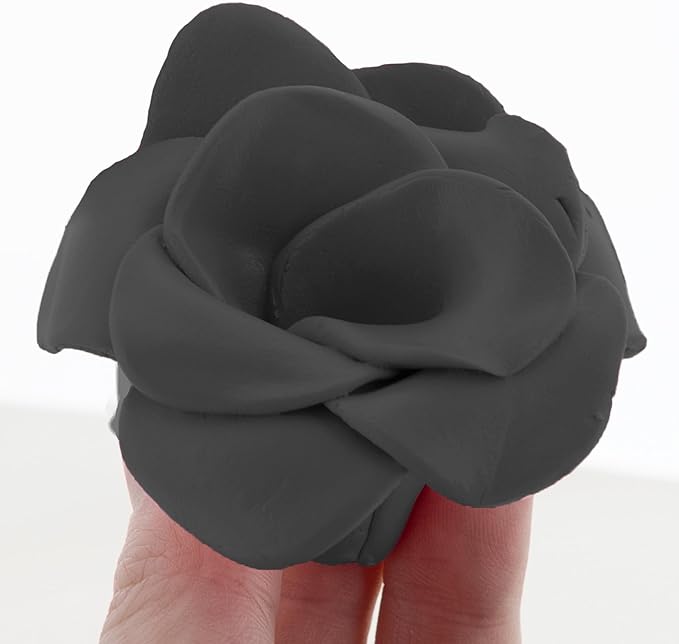 BAZIC Modeling Clay Black Color 1 LB, Light Dough Art Craft, Non Toxic Gift for Artist Kids Toddler Boys Girls, Bulk for Classroom, 24-Pack