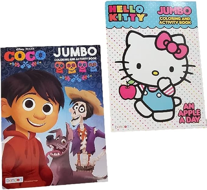 Bundle of 16 Coloring Books Kids Ages 4-8 Assortment Incl 16 Kids Activity plus Headband Books Include Games, Puzzles, Mazes, and Stickers (No Duplicates), Multicolored