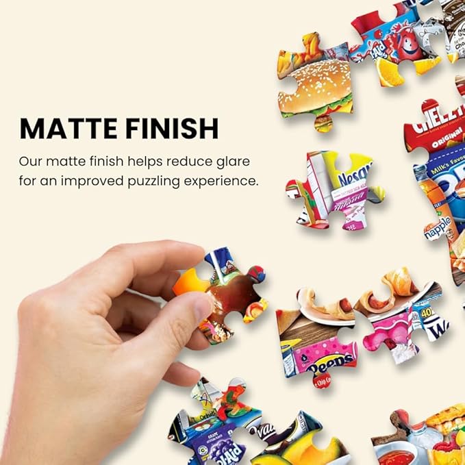MasterPieces - 1000 Piece Jigsaw Puzzle, Quick Stop Diner, Fun for Adults, Family, Kids, Non-Glare Finish, 19.25" x 26.75"
