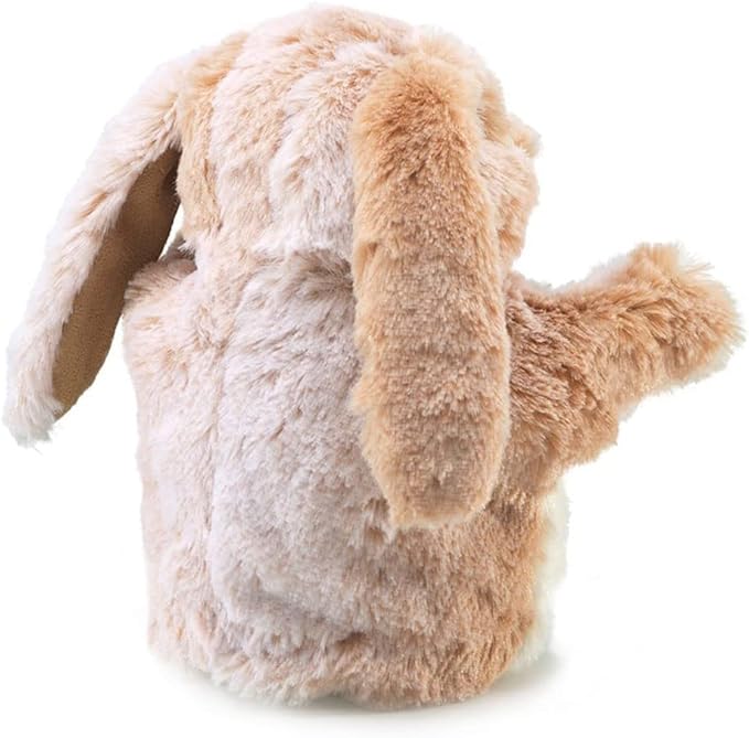 Folkmanis Little Lop Rabbit Hand Puppet White
