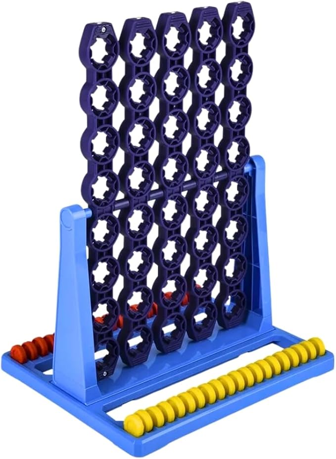 Hasbro Gaming Connect 4 Spin Game, Features Spinning Connect 4 Grid, 2 Player Board Games for Family and Kids, Strategy Board Games, Ages 8 and Up