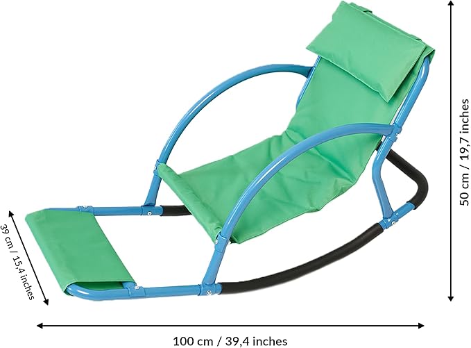 ODOXIA Kids Rocking Chair | Sensory Rocking Chair | Sensory Floor Rocker | Special Needs Chair for Child | Autism Equipment, Ages Toddler, Teeter, Totter