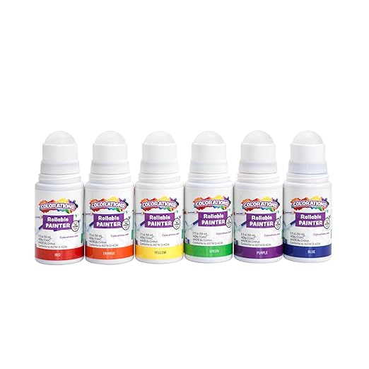 Colorations® Rollable Paints - Set of 6