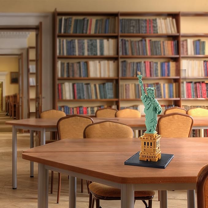 Statue of Liberty Building Blocks Set (2810Pcs) Famous World Architecture Educational Toys Micro Bricks for Kids Adults