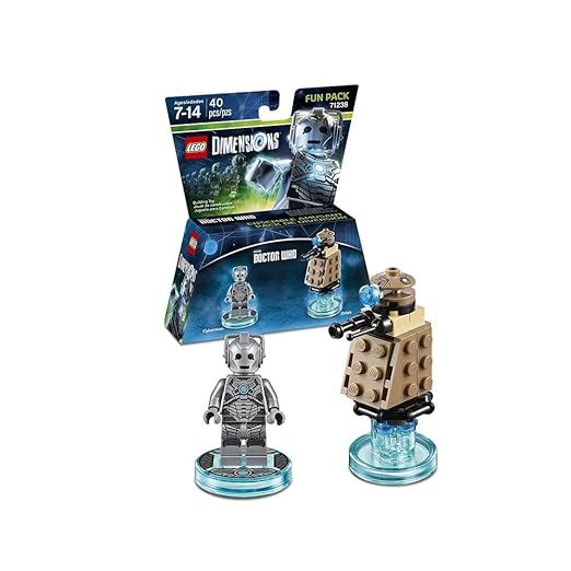 LEGO Dimensions, Doctor Who, Cyberman and Dalek Fun Pack