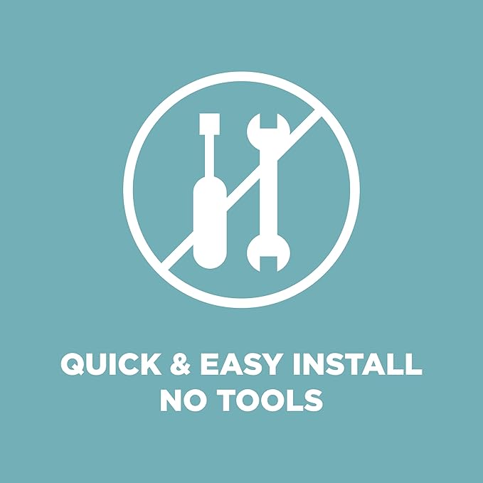 Zenna Home SnugFit Over the Door Caddy Organizer with 2 Storage Baskets and 4 Hooks, Over Door Hanging Organizer for Bathroom, Kitchen, Bedroom, Closet, Easy to Install, No Drilling, Blue