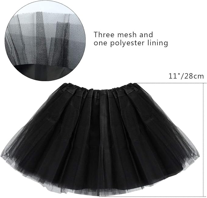 Kids 6 in 1 Costume Accessories 1970s 1980s Fancy Outfits and Dress for Cosplay Party Theme Party for Girl