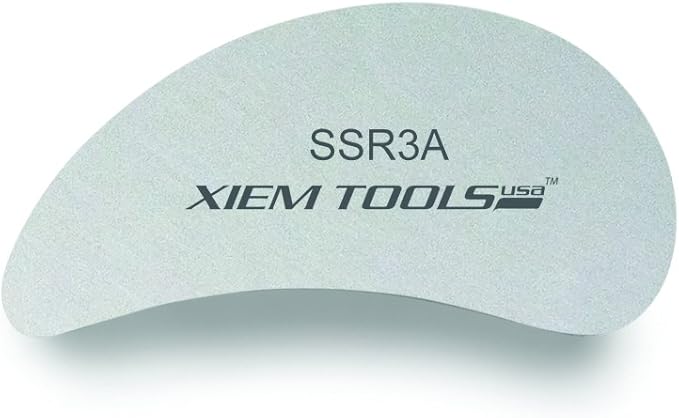 Xiem Tools Stainless Steel Clay Rib for Ceramics and Pottery (Rib 3A)