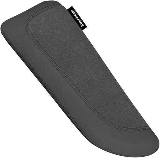 Italian Alcantara Style Fur Car Elbow Rest Pad - Universal Armrest & Knee Cushion - Thigh Support Comfort Pillow