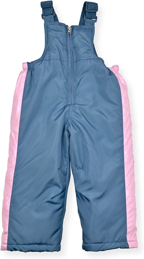 Arctic Quest Little Girls Bib Snow Pants and Ski Jacket Water-Resistant Snowsuit For Kids Winter Jacket For Girls