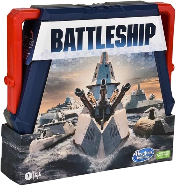 Battleship Classic Board Game | Strategy Games for Kids and Adults | Ages 7+ | 2 Players | Fun Kids Games | Family Games