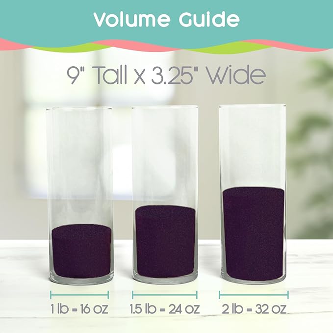 Lapis Unity Sand, 1 LB (16 oz), Colored Sand for Weddings, Vase Filler, Home Décor, Craft Sand, Aquarium Sand, and More