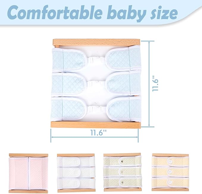 Montessori Wooden Toys for Dressing Learning Board Learning Basic Dressing Skills - Buttons, Snaps, Zippers, Belt Buckles & Velcro Toys for Toddlers 1 2 3 4 Year Old Sensory Toy Gifts(Buckle Clothing)