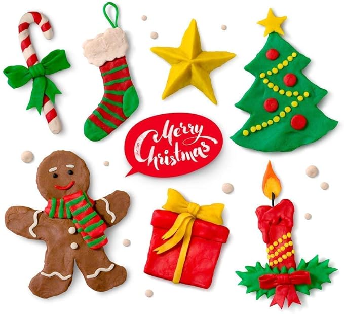 CiaraQ Polymer Clay Starter Kit with Sculpting Tools, 50 Colors Oven Bake Modeling Clay for Kids and Beginners