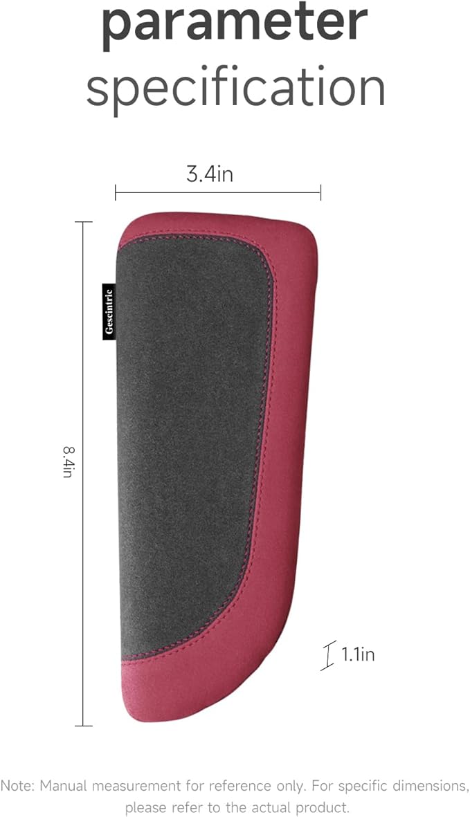 Alcantane Elbow Rest: Memory Foam Support for Car Legs and Knee, Anti-Fatigue