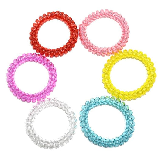 MaberryTech Direct Teething Toys for Kids Babies with Autism, Stretchy Sensory Chew Toys for Boys Girls Chewing Biting, 6 Pack Coil Teething Toys for ADHD Fidget Anxiety or Special Needs
