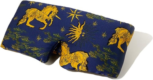 Glow People Silk Sleep Mask – 100% Mulberry Silk Eye Mask for Sleeping, Total Blackout, Cloud-Soft and Adjustable for Beauty Sleep and Travel - Skygaze