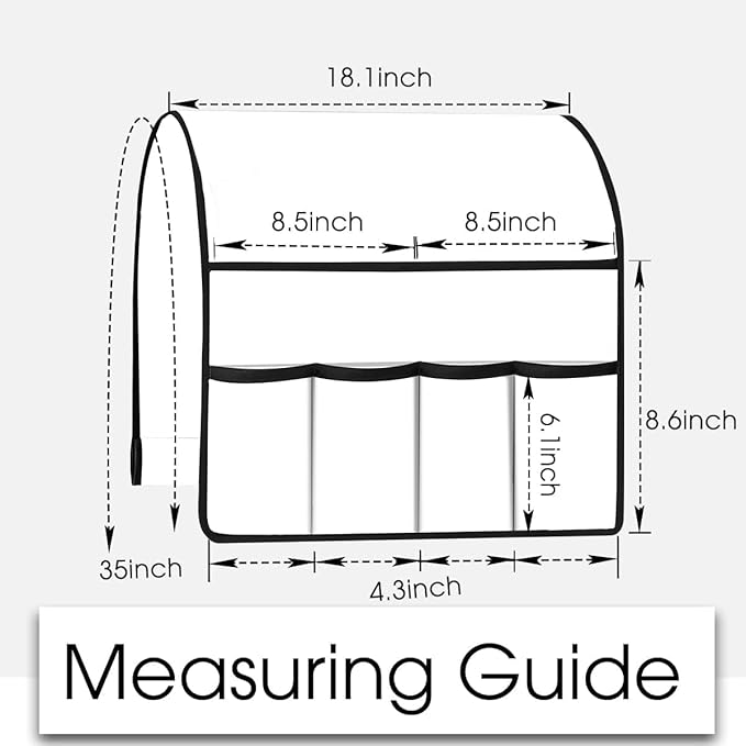 Joywell Remote Holder for Recliner Armchair Caddy Couch Armrest Non Slip Sofa Arm Chair Caddie with 6 Pocket for Magazine, Tablet, Phone, iPad, Think Linen, Pink