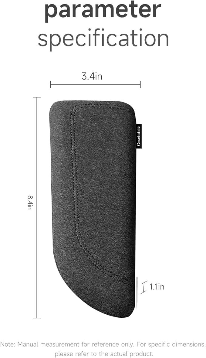 Alcantane Elbow Rest: Memory Foam Support for Car Legs and Knee, Anti-Fatigue