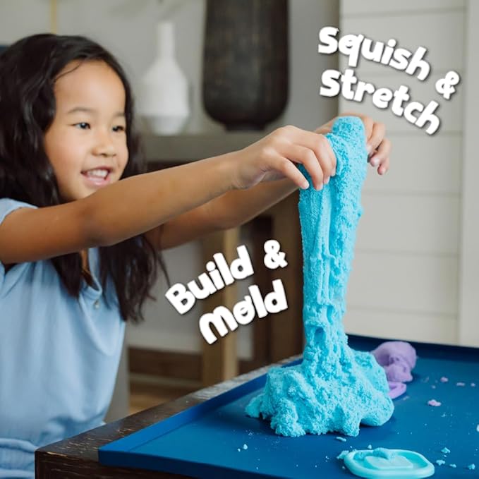 Chuckle & Roar - Grand Sand 3 Pack - Tactile Sensory Sand - Educational Fun for Preschoolers - Sensory Arts and Crafts for Kids, Toddlers - Doesn't Dry Out - Ages 3 and Up