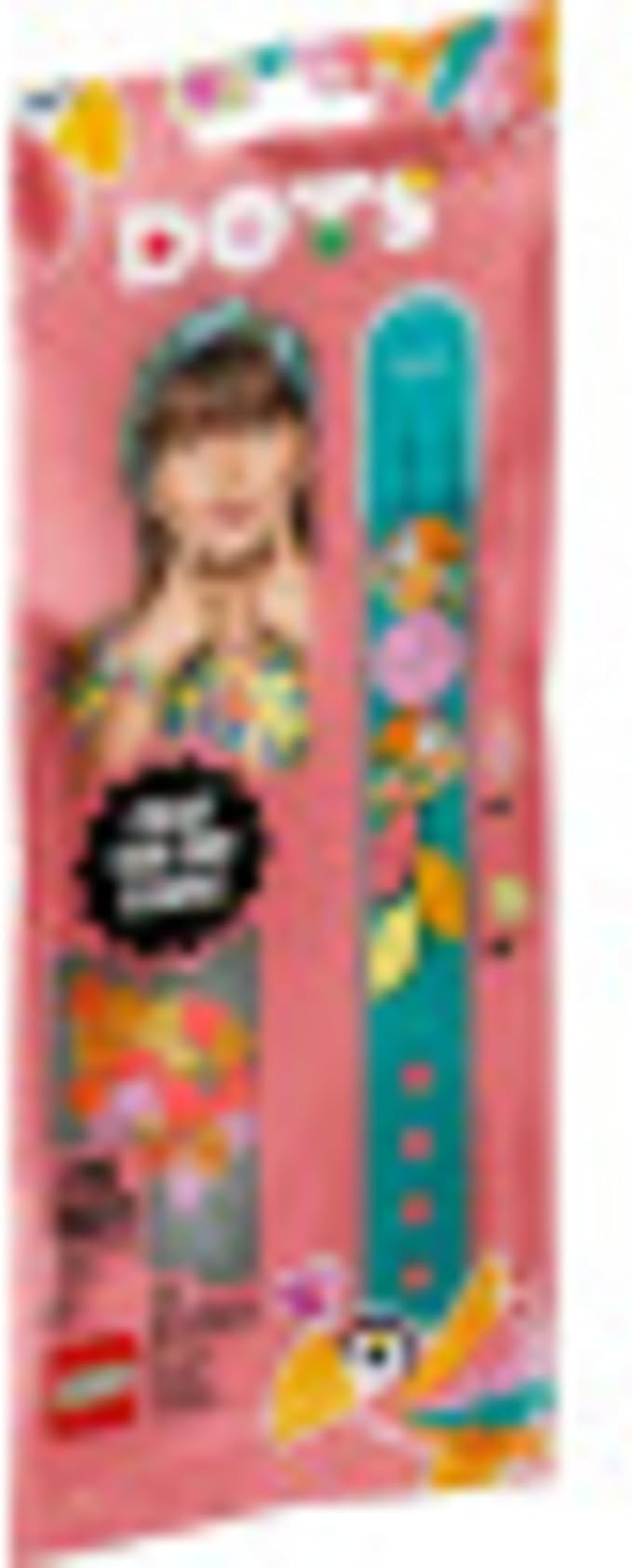 LEGO DOTS Love Birds Bracelet 41912 DIY Craft Bracelet Making Kit, A Fun Craft kit for Kids who Like Making Creative Jewelry, Perfect for a Holiday or Birthday Gift Toy (33 Pieces)