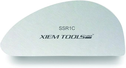 Xiem Tools Stainless Steel Clay Rib for Ceramics and Pottery (Rib 1C)
