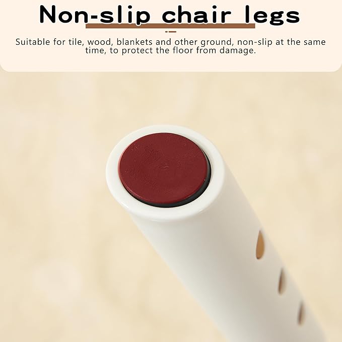 3 Level Height Adjustable Kids Chairs Plastic Preschool Chair Durable and Lightweight Child Chair with a Maximum Load Capacity of 130 pounds Suitable for Day Care, Classroom, and Home (4-Pack Beige)