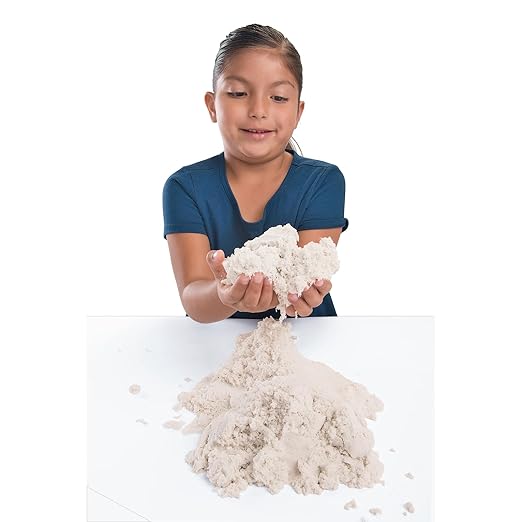 Excellerations Sensory Play Sand, White, 10lbs for Ages 3 & Up