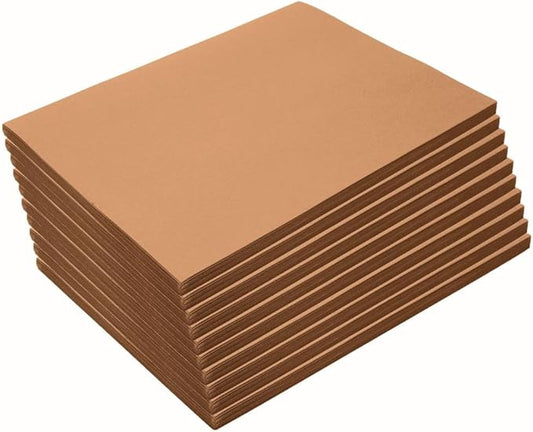Construction Paper,Light Brown,9 inches x 12 inches,50 Sheets, Heavyweight Construction Paper,Crafts,Art,Kids Art,Painting, Coloring,Drawing,Creating,Paper,Art Project,All Purpose