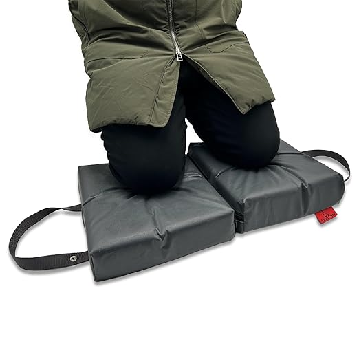 Extra Thick Soft Kneeling Pad for Men and Women, Waterproof Gardening Pads with Memory Foam, Yoga or Exercise Cleaning Knee Cushion, Collapsible Kneeling Mat Non-Slip Bottom Lightweight, Garden Gifts