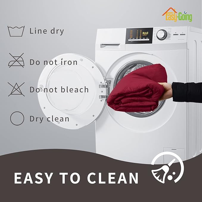 Easy-Going Sofa Slipcover Waterproof Sofa Cover Couch Cover for 4 Cushion Couch with Elastic Straps Washable Non-Slip Furniture Protector Cover for Pets, Dogs, Cat (XX-Large, Christmas Red)