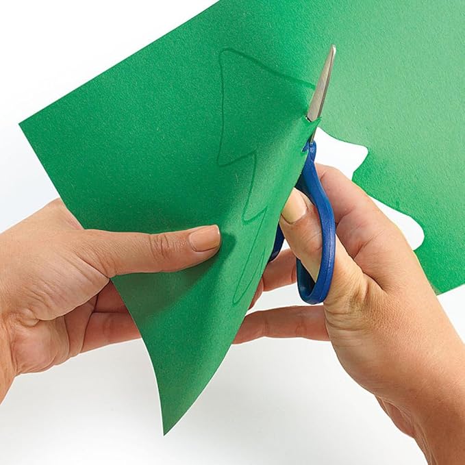 Colorations Construction Paper,Holiday Green,12 inches x 18 inches,200 Sheets,Heavyweight Construction Paper,Crafts,Art,Kids Art,Painting,Coloring,Drawing,Creating,Paper,Art Project,All Purpose