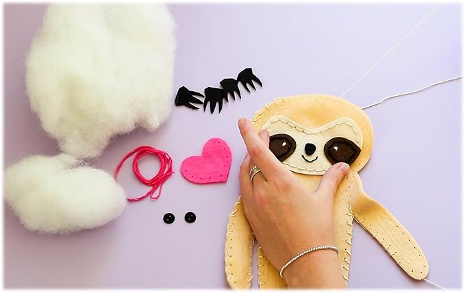 Art 101 Sew Your Own Sloth Kit