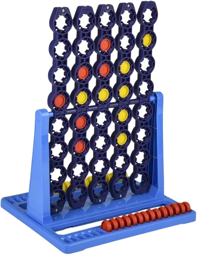 Hasbro Gaming Connect 4 Spin Game, Features Spinning Connect 4 Grid, 2 Player Board Games for Family and Kids, Strategy Board Games, Ages 8 and Up
