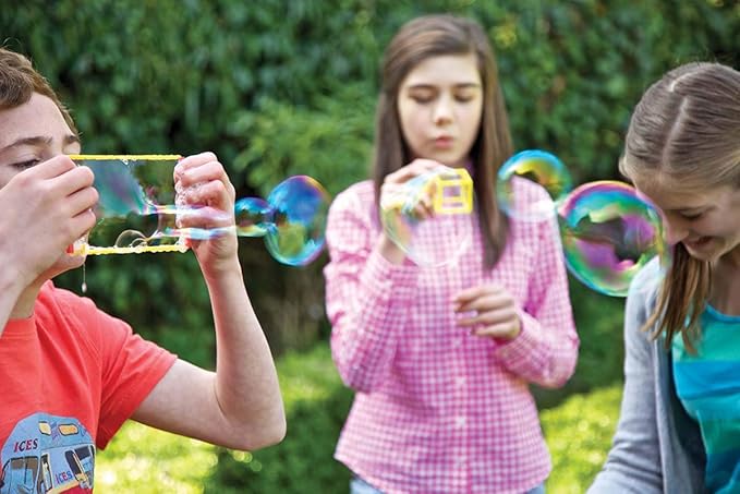 4M Toysmith: Bubble Science, Bubble Making Science Kit, Includes Recipes to Make Your Own Bubble Mixture, For Boys & Girls, Ages 5 and up